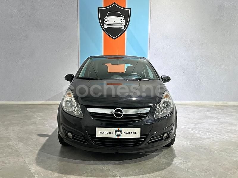Usado Opel Corsa 90 CV (66 kW) 2008 Negro Berlina