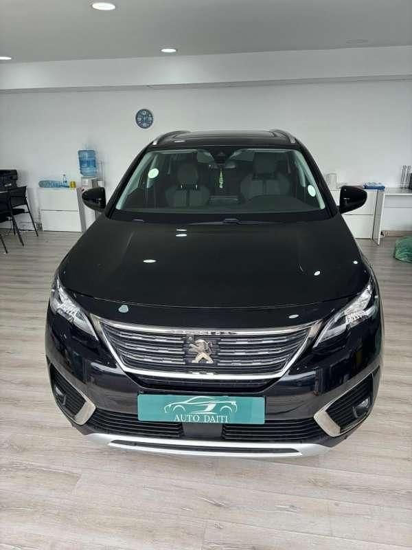 Negro Usado 2017 Peugeot 5008 Style Monovolumen | 13.950 € (Precio justo) - Imagen 1/4