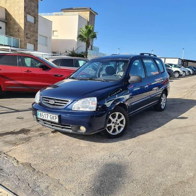 Usado Kia Carens LX 105 CV (77 kW) 2005 Azul Monovolumen