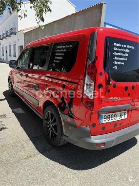 Rojo Usado 2015 Ford Transit Ambiente Familiar | 9800 € (Caro) - Imagen 1/4