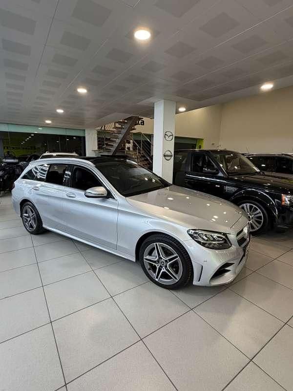 Gris Usado 2019 Mercedes C220 Familiar | 25.000 € (Precio justo) - Imagen 1/4