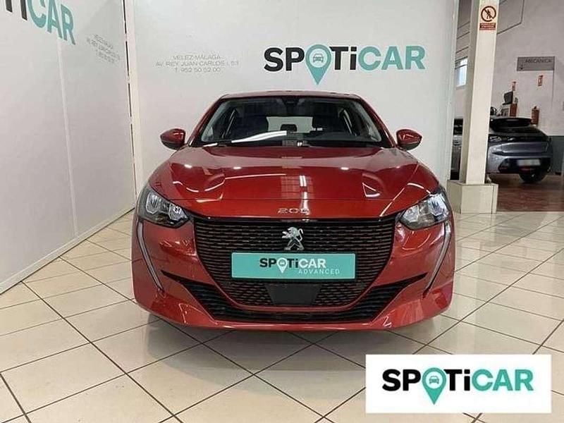 Usado Peugeot e-208 Active 100 kW (136 CV) 2021 Rojo Utilitario
