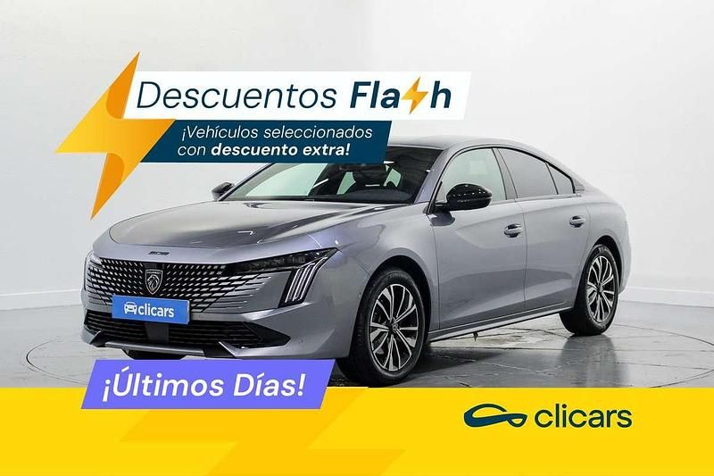 Plateado Usado 2024 Peugeot 508 Allure Berlina | 22.290 € (Precio justo) - Imagen 1/4
