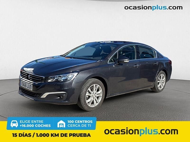 Gris Usado 2015 Peugeot 508 Allure Berlina | 10.250 € (Precio justo) - Imagen 1/4