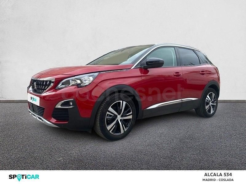 Usado Peugeot 3008 Allure 130 CV (95 kW) 2019 Rojo SUV