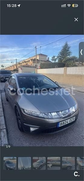 Usado Honda Civic Sport 140 CV (102 kW) 2006 Gris / plata Berlina