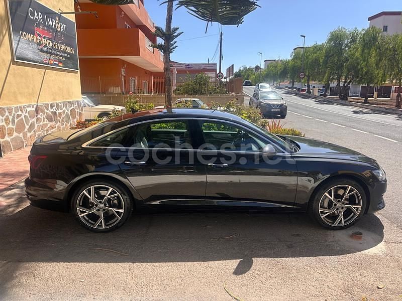 Usado Audi A6 299 CV (219 kW) 2021 Negro Berlina