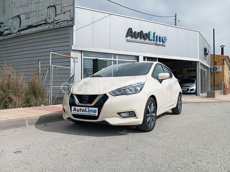 Beige Usado 2018 Nissan Micra Acenta Utilitario | 12.500 € (Precio justo) - Imagen 1/4