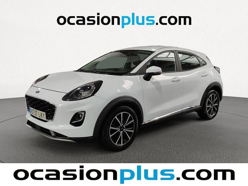 Blanco Usado 2020 Ford Puma Gen-E Titanium SUV | 15.446 € (Precio justo) - Imagen 1/4
