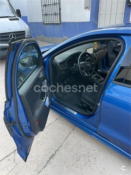 Usado Ford Focus ST-Line 125 CV (91 kW) 2019 Azul Berlina