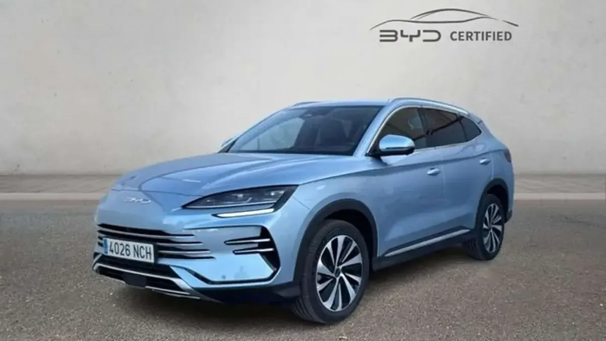Usado BYD Seal U Boost 218 CV (160 kW) 2025 Azul SUV