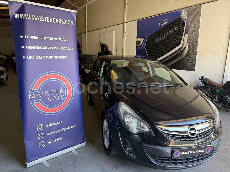 Negro Usado 2014 Opel Corsa Selective Berlina | 6790 € (Precio justo) - Imagen 1/4