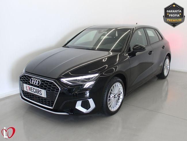 Usado Audi A3 Advanced Plus 116 CV (85 kW) 2021 Negro Berlina