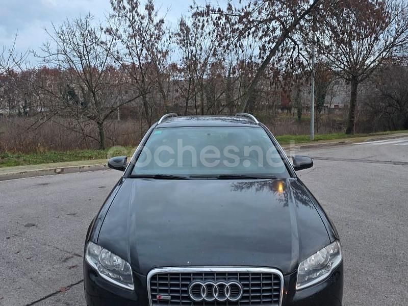 Usado Audi A4 S-Line 140 CV (102 kW) 2007 Negro Familiar