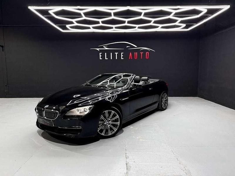 Usado BMW 640 Cabriolet Comfort Edition 313 CV (230 kW) 2013 Negro Descapotable