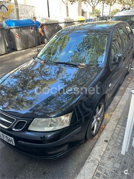 Usado Saab 9-3 Vector 150 CV (110 kW) 2007 Negro Utilitario