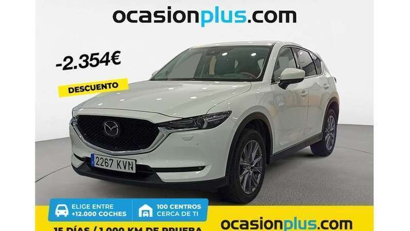 Blanco Usado 2019 Mazda CX-5 SUV | 22.637 € (Precio justo) - Imagen 1/1