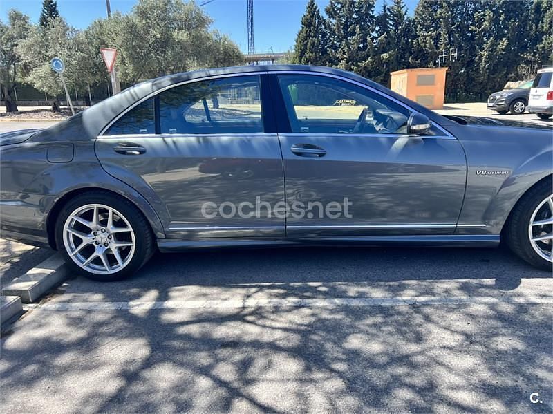 Usado Mercedes S420 320 CV (235 kW) 2007 Gris / plata Berlina