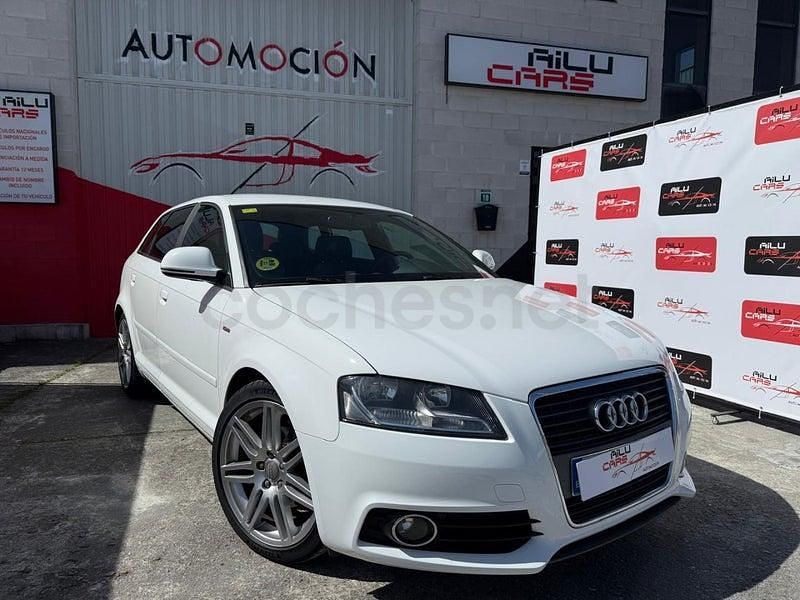 Usado Audi A3 Attraction 140 CV (102 kW) 2010 Blanco Utilitario