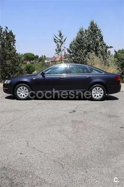 Usado Audi A6 140 CV (102 kW) 2008 Negro Berlina