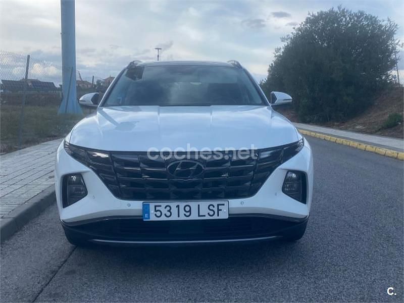 Blanco Usado 2021 Hyundai Tucson N Line SUV | 23.490 € (Precio justo) - Imagen 1/4