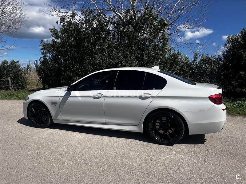 Usado BMW 520 Efficient Dynamics 190 CV (139 kW) 2015 Blanco Berlina