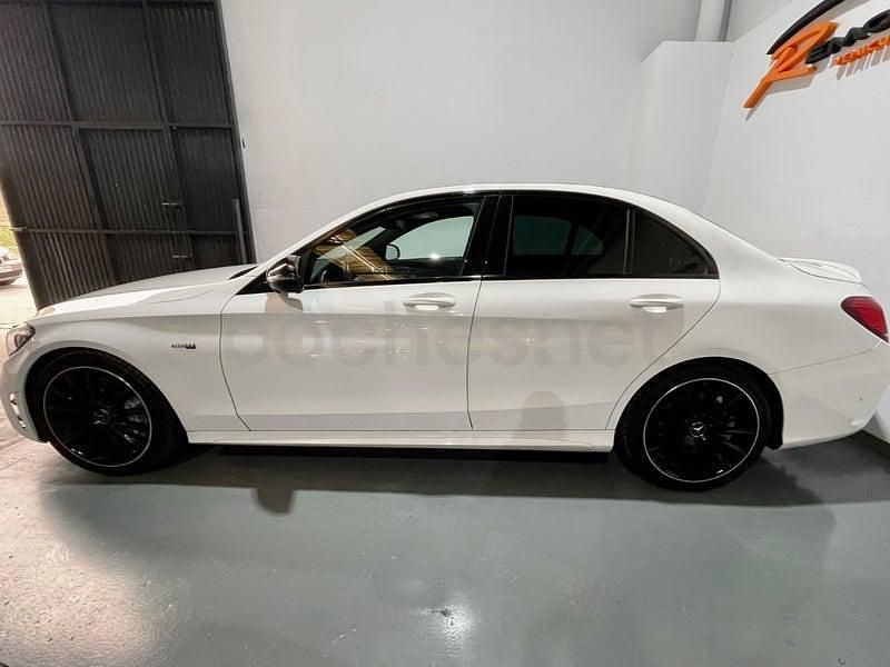 Usado Mercedes C43 AMG 390 CV (286 kW) 2019 Blanco Berlina