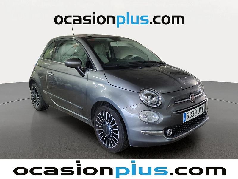 Usado Fiat 500 Lounge 69 HP (50 kW) 2016 Cinzento Citadino