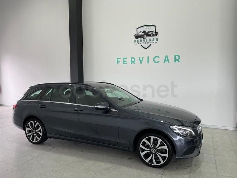 Usado Mercedes C220 Avantgarde 170 CV (125 kW) 2015 Gris / plata Familiar
