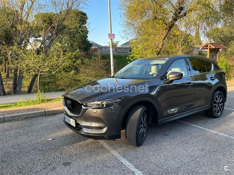 Usado Mazda CX-5 175 HP (128 kW) 2018 Cinzento SUV