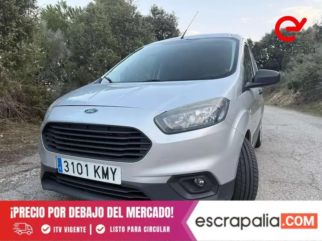 Usado Ford Transit Trend 75 CV (55 kW) 2018 Gris Van