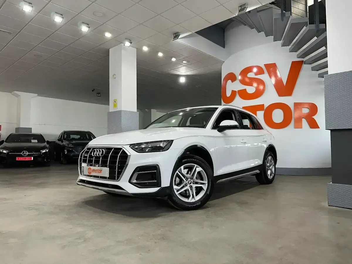 Usado Audi Q5 S-Line 300 CV (220 kW) 2021 Blanco SUV