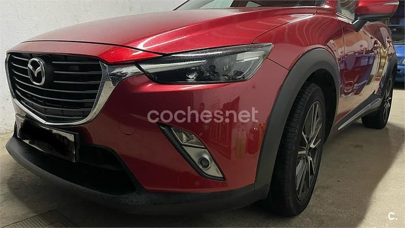 Usado Mazda CX-3 105 CV (77 kW) 2016 Granate SUV