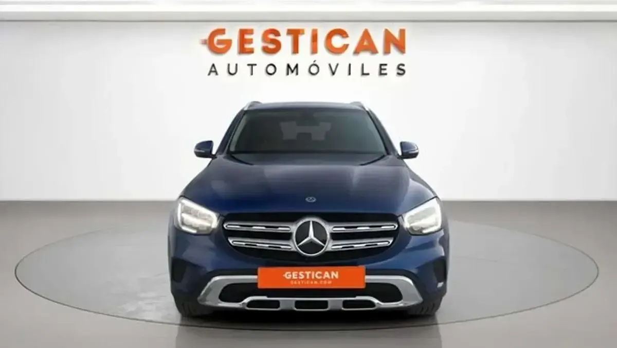 Usado Mercedes GLC350 320 CV (235 kW) 2021 Azul SUV