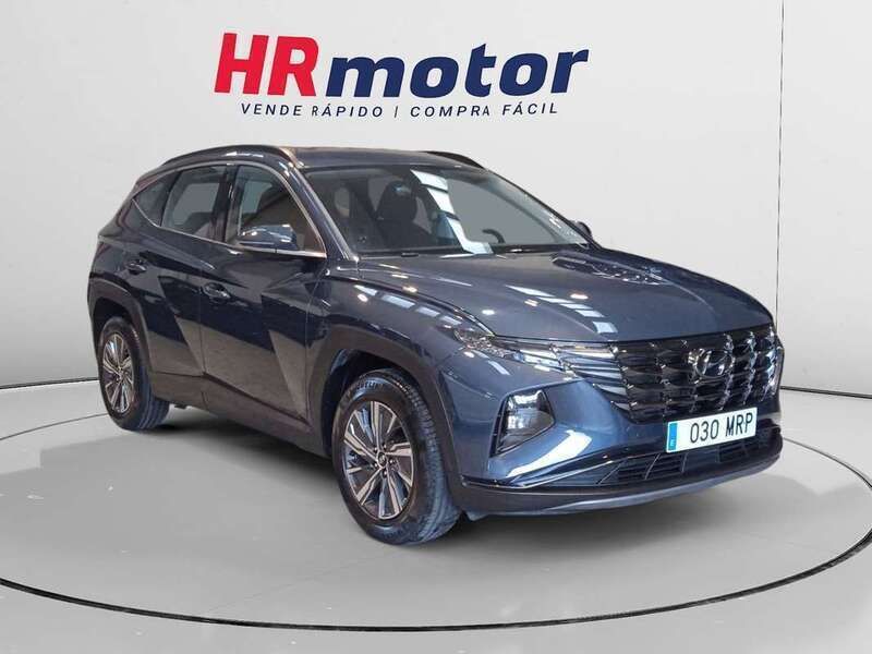 Azul Usado 2024 Hyundai Tucson SUV | 24.770 € (Precio justo) - Imagen 1/4