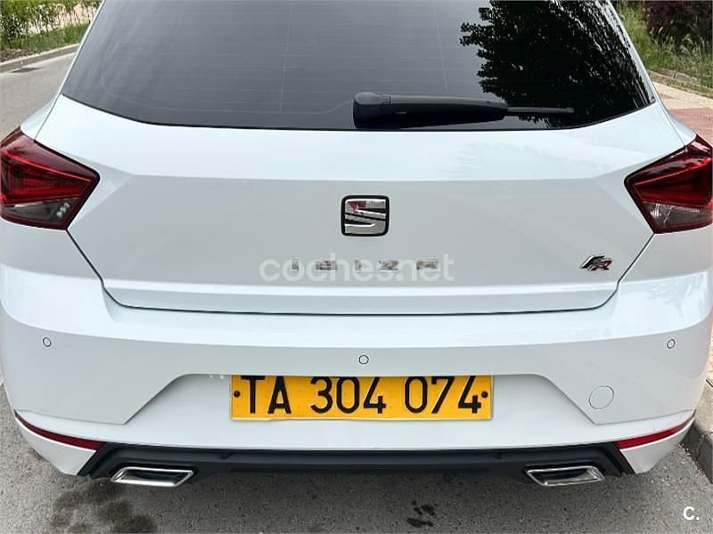 Usado Seat Ibiza FR 95 CV (69 kW) 2019 Blanco Utilitario