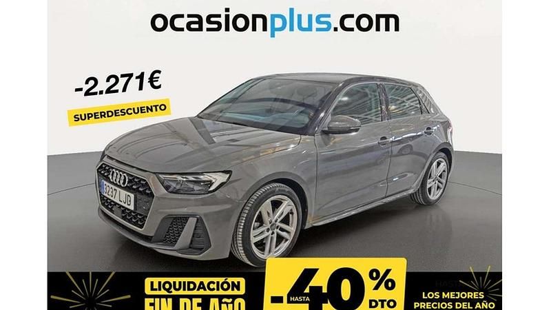 Gris Usado 2020 Audi A1 Sportback S-Line Utilitario | 20.628 € (Buen precio) - Imagen 1/4