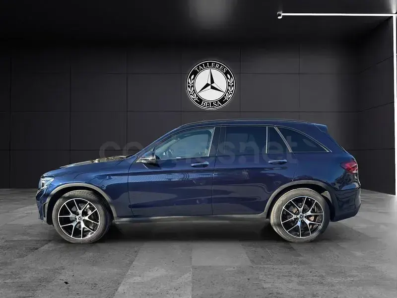 Usado Mercedes GLC300e 258 CV (189 kW) 2020 Azul SUV