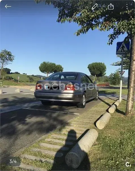 Usado BMW 525 192 CV (141 kW) 2001 Gris / plata Berlina