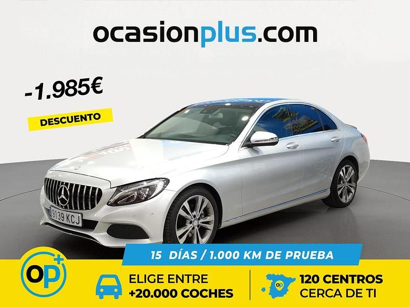 Usado Mercedes C220 170 CV (125 kW) 2017 Gris Berlina
