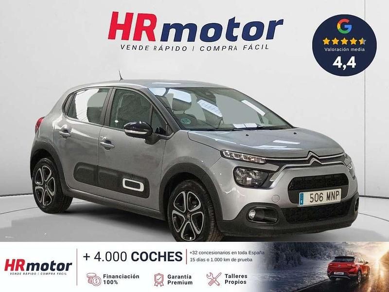 Usado Citroën C3 Feel 83 CV (61 kW) 2022 Gris Utilitario