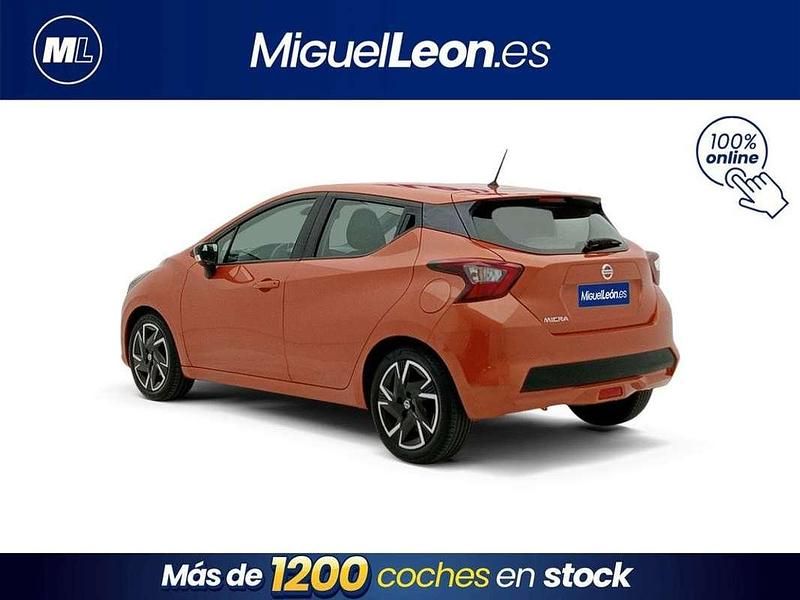 Usado Nissan Micra 92 CV (67 kW) 2021 Naranja Utilitario