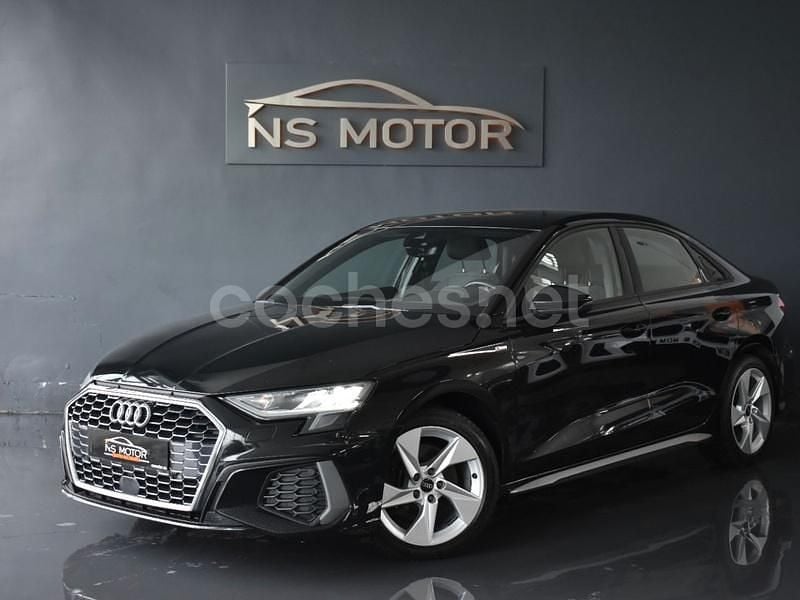 Negro Usado 2021 Audi A3 S-Line Berlina | 22.900 € (Un poco caro) - Imagen 1/4