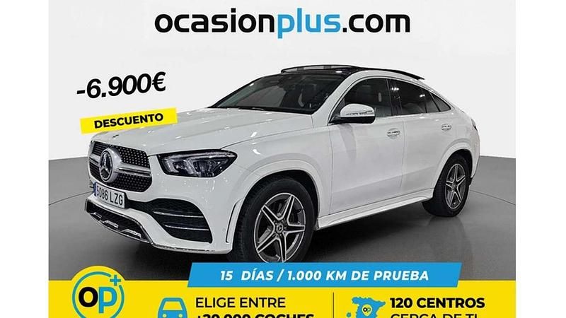 Usado Mercedes GLE300 272 CV (200 kW) 2022 Blanco Coupe