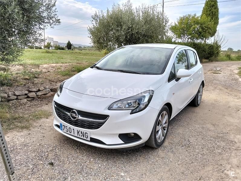 Blanco Usado 2018 Opel Corsa Selective Berlina | 9500 € (Buen precio) - Imagen 1/4