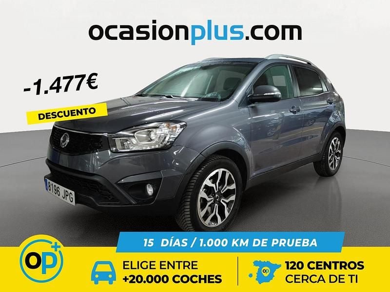 Usado Ssangyong (KGM) Korando Limited 178 CV (130 kW) 2016 Gris SUV