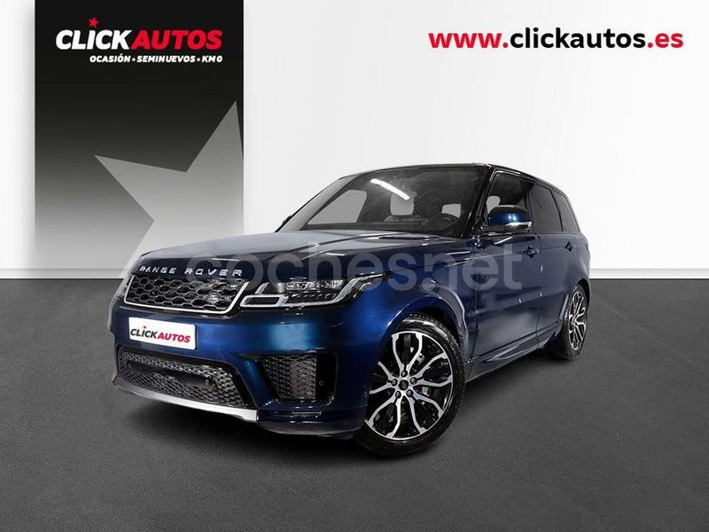 Azul Usado 2022 Land Rover Range Rover Sport HSE SUV | 67.900 € (Precio justo) - Imagen 1/4
