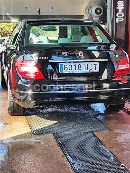 Negro Usado 2012 Mercedes C200 Avantgarde Berlina | 15.000 € (Un poco caro) - Imagen 1/1
