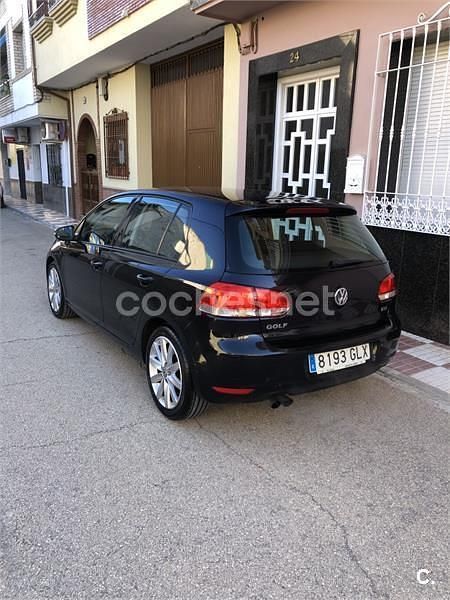 Usado VW Golf VI Advance 110 CV (80 kW) 2009 Negro Utilitario