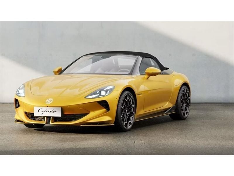 Usado MG Cyberster Trophy 250 kW (340 CV) 2024 Amarillo Descapotable